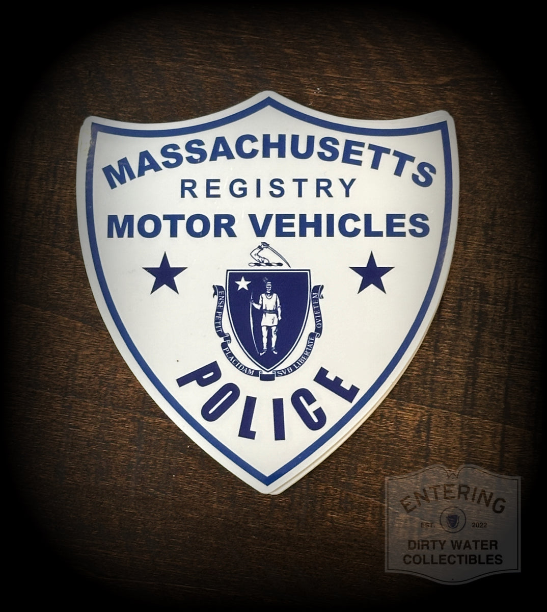 Set Adesivi Per Modellismo 1/18 – Decalcomanie Polizia Motorizzata Massachusetts