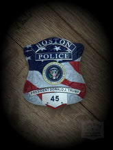 Load image into Gallery viewer, Boston Police Donald Trump 45th Presidential Badge