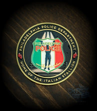 Load image into Gallery viewer, Philadelphia Police Rocky 50th Anniversary Coin