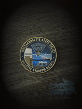 Load image into Gallery viewer, Mass State Police Tom Brady Statute Detail Coin