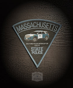 Massachusetts State Police 2023 Cruiser Legends Patch