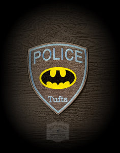 Tufts University MA PD Batman Cosplay patch