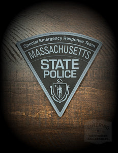 Massachusetts State Police SERT team patch PVC