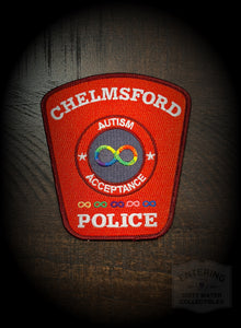 Chelmsford Police Department Austism Acceptance Patch