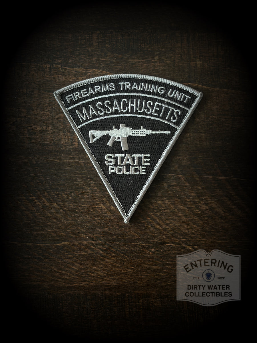 Massachusetts State Police Firearms Training Unit embroidered patch ...
