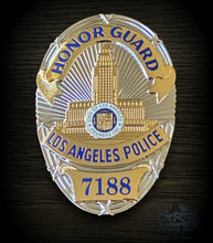 Load image into Gallery viewer, Replica LAPD Honor Guard Badge
