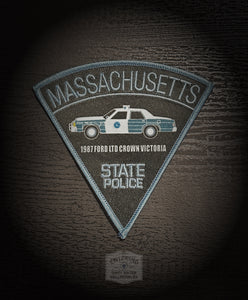 Massachusetts State Police 1987 Cruiser Legends Patch