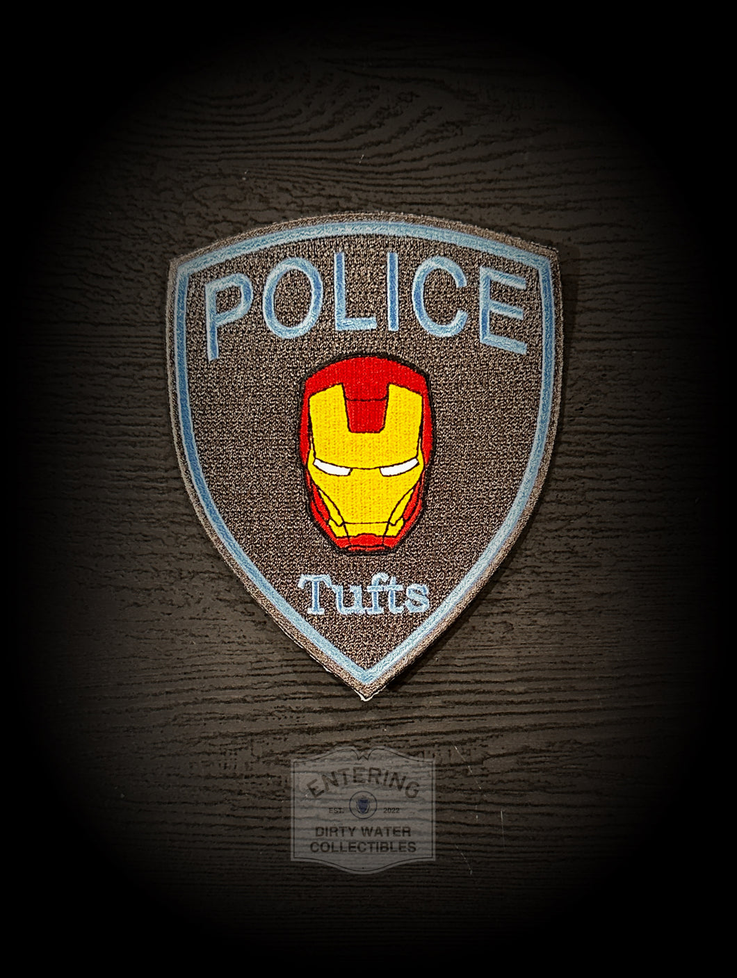 Tufts University MA PD Iron Man Cosplay patch