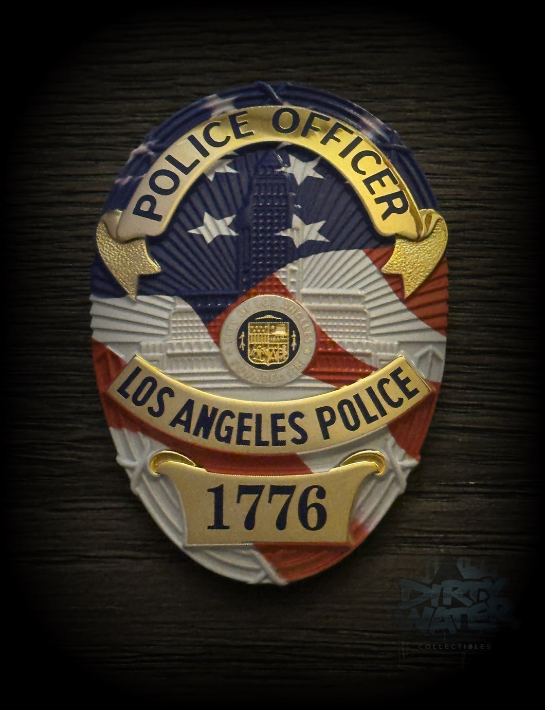 LAPD Style 4th of July Commemorative Badge