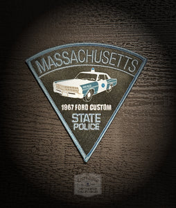 Massachusetts State Police 1967 Cruiser Legends Patch