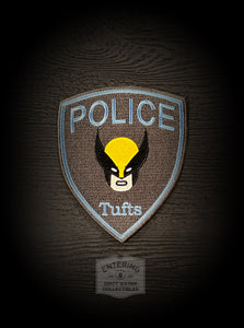Tufts University MA PD Wolverine Cosplay patch
