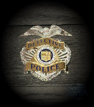 Load image into Gallery viewer, Replica LAPD Detective Cap Badge
