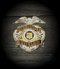 Load image into Gallery viewer, Replica LAPD Lieutenant Cap Badge
