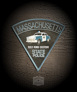 Massachusetts State Police 1951 Cruiser Legends Patch