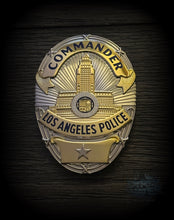 Load image into Gallery viewer, Replica LAPD Commander Badge
