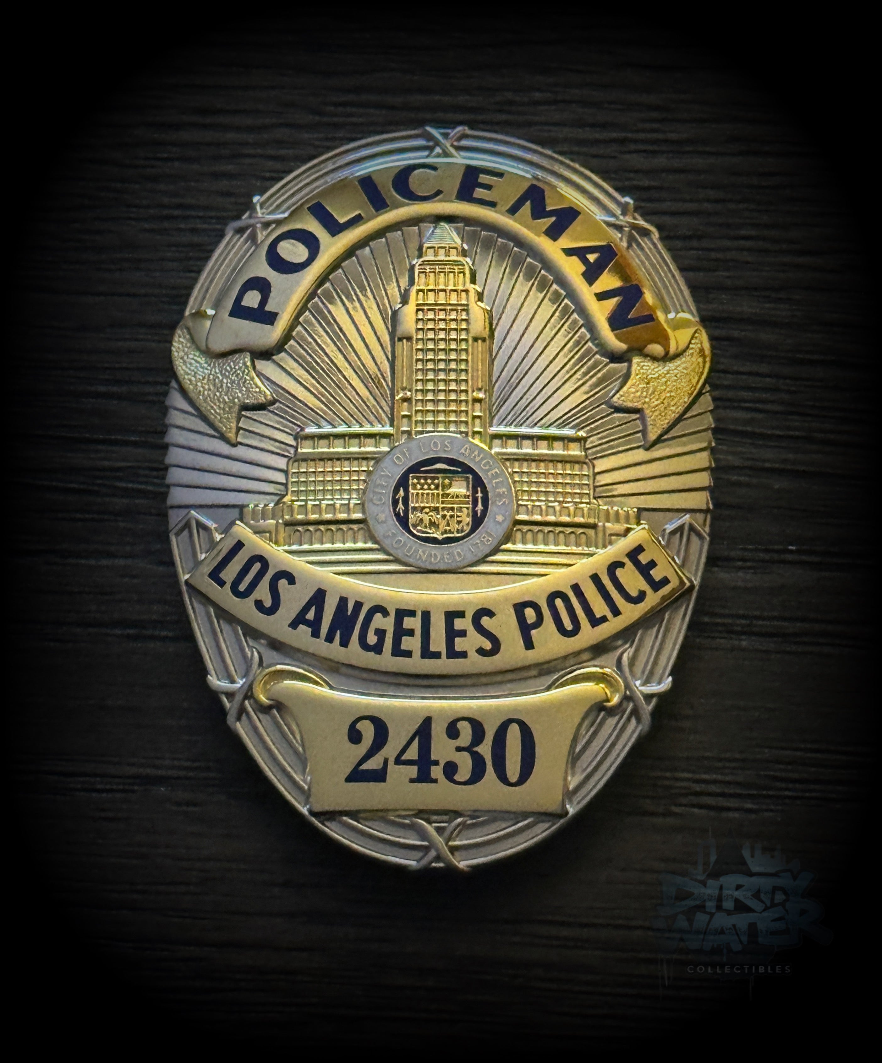 Adam-12 Replica Badge - Officer Jim Reed #2430 – Dirty Water