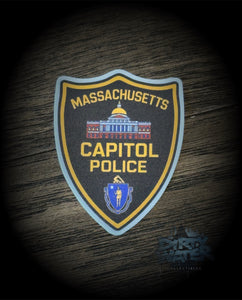 Massachusetts Capitol Police Patch Decal