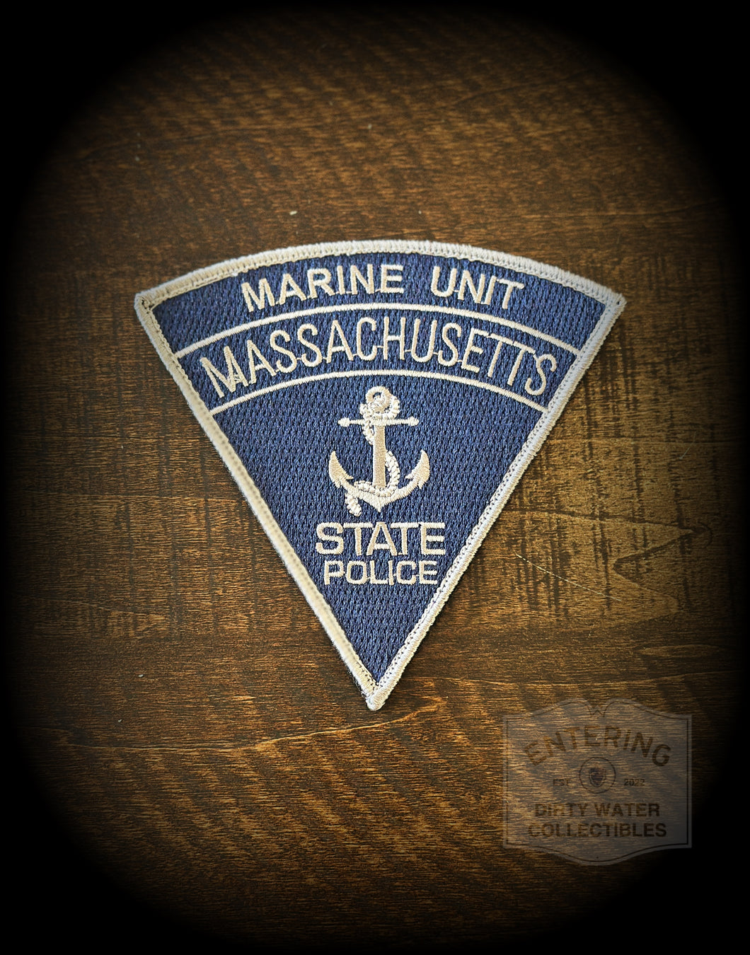 Massachusetts State Police Marine Unit Fully Embroidered