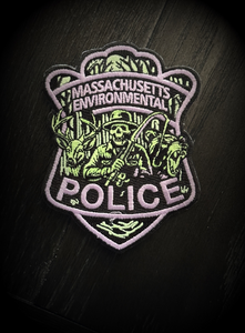 Mass Environmental Police Halloween GLOW IN THE DARK patch