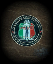 Load image into Gallery viewer, Philadelphia Police Rocky 50th Anniversary Challenge Coin
