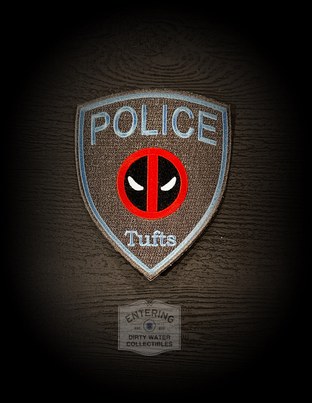 Tufts University MA PD Deadpool Cosplay patch