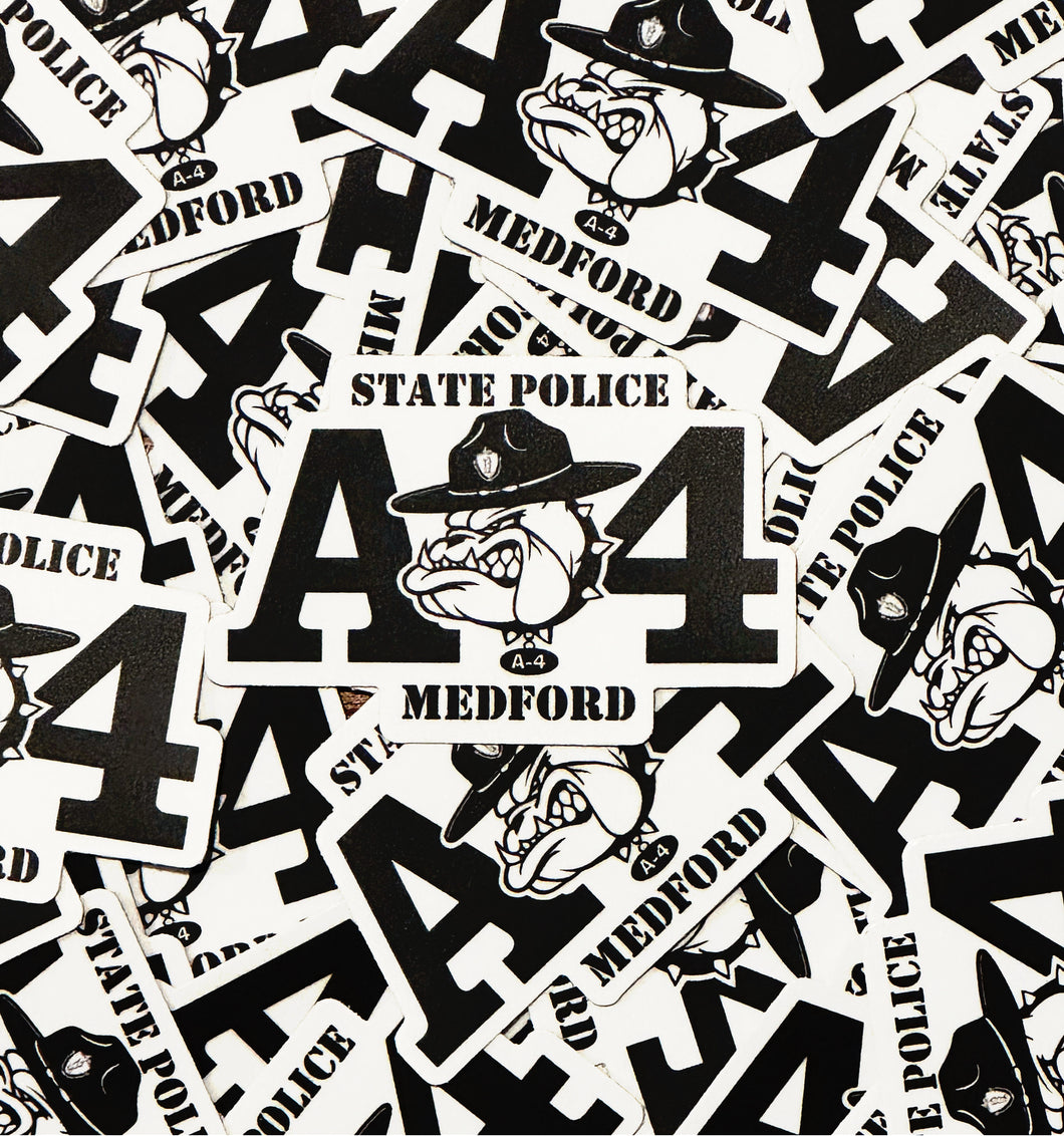 A4 Medford Barracks Decal MSP