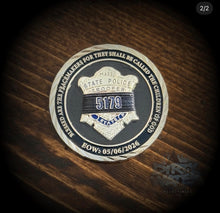 Load image into Gallery viewer, Trooper Kevin Trainor Memorial Challenge Coin
