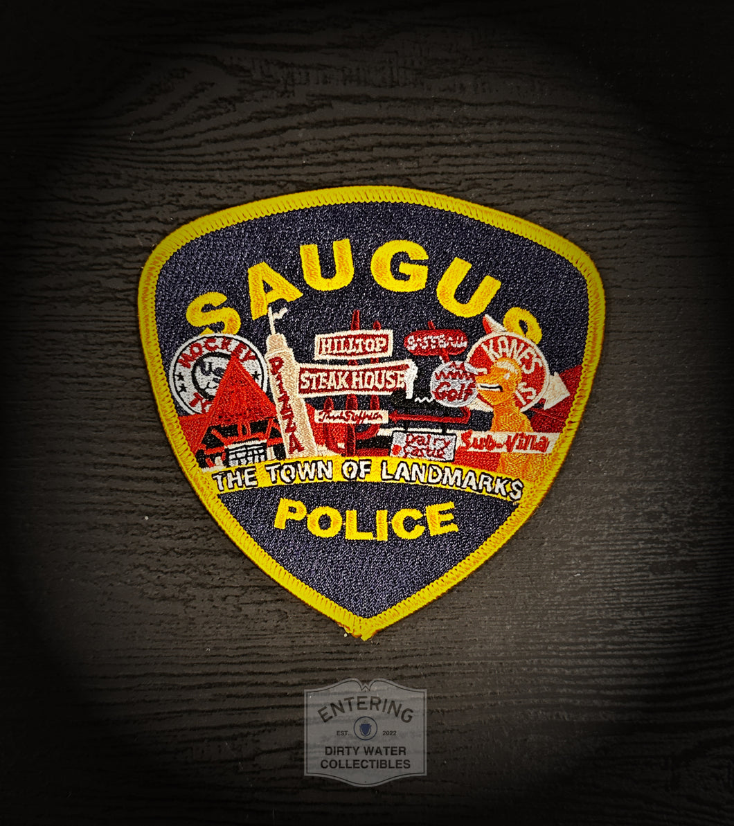 Saugus Police MA Commemorative Landmarks patch