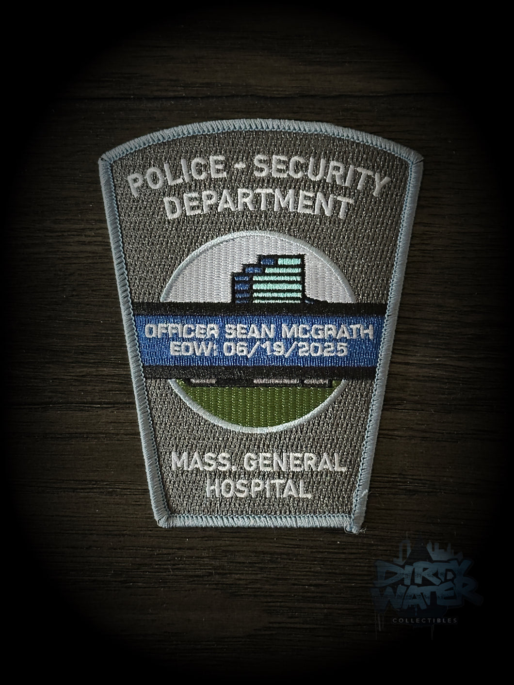 Officer Sean McGrath MGH Police Memorial Patch