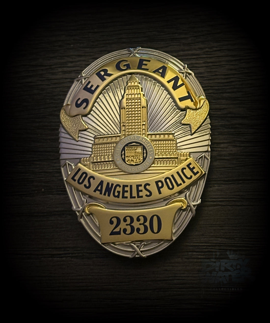Replica LAPD Sergeant Badge