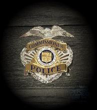 Load image into Gallery viewer, Replica LAPD Commissioner Cap Badge
