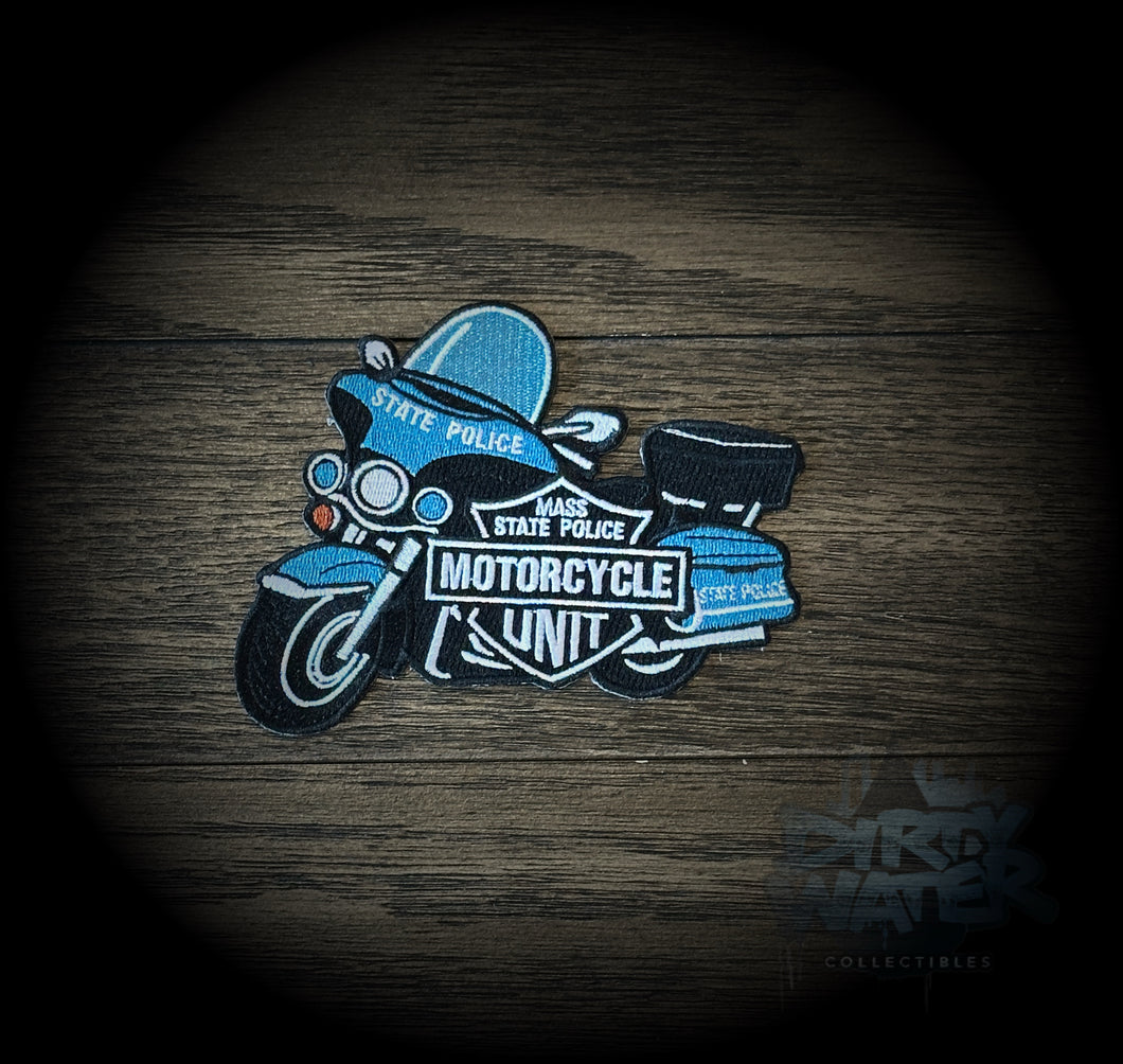 Massachusetts State Police Motorcycle Unit Patch