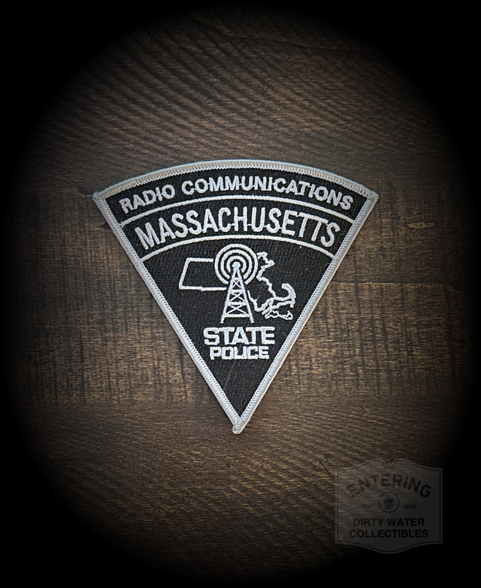 Massachusetts State Police Radio Communications Patch Embroidered ...