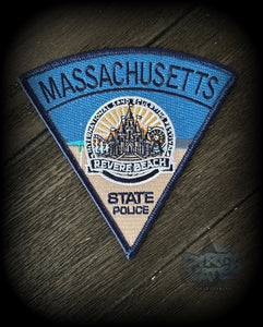 Massachusetts State Police Revere Beach Sandcastle Patch