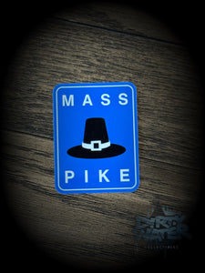 Mass Pike (Retro) Decal Troop E