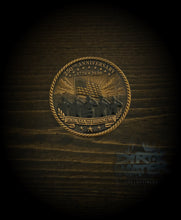 Load image into Gallery viewer, US Dept of Veterans Affairs Police 250th Anniversary of America Challenge Coin
