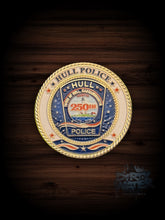 Load image into Gallery viewer, Hull Police MA 250th Anniversary Coin
