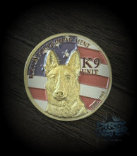 Load image into Gallery viewer, Boston Police K-9 unit Coin
