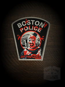 Art the Clown Boston Police Horror Patch