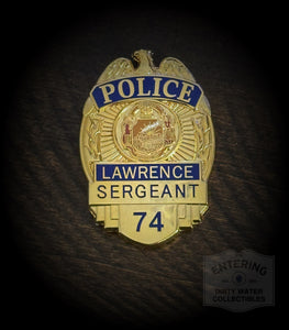 Sergeant Saindon Lawrence Police Memorial Coin