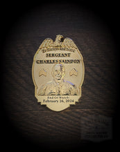 Load image into Gallery viewer, Sergeant Saindon Lawrence Police Memorial Coin
