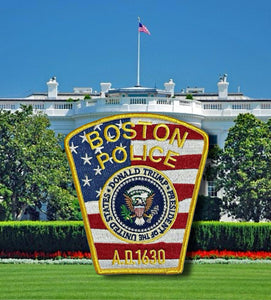 Boston Police President Donald Trump Patch (PRE-ORDER)