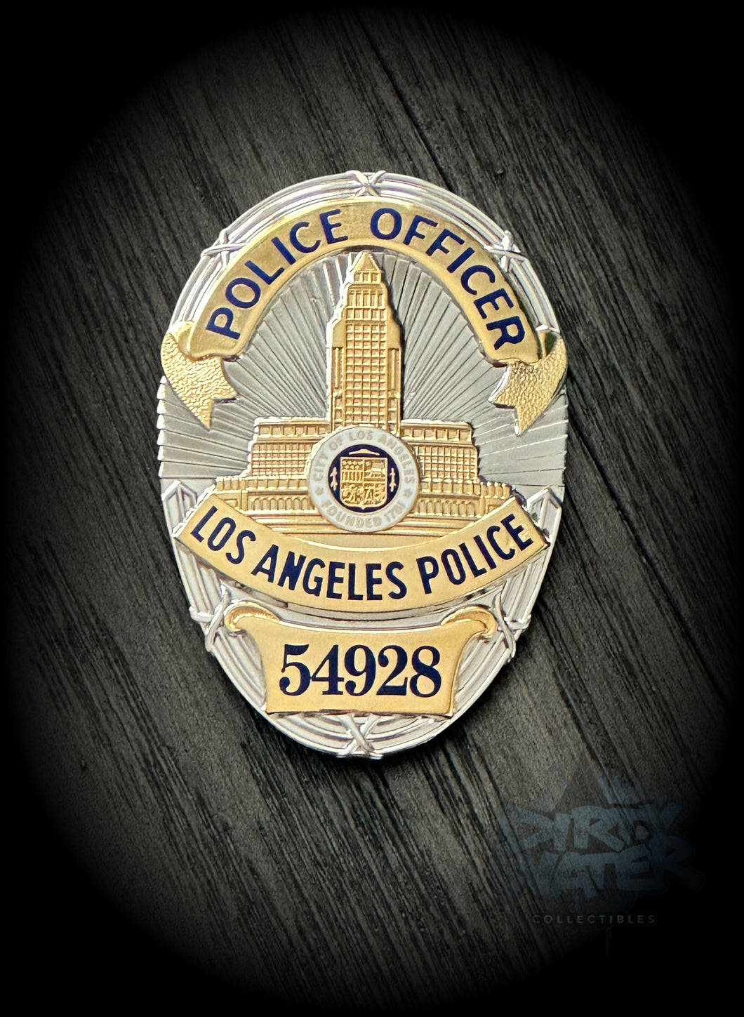 End of Watch (2009) Replica LAPD badge - Officer Brian Taylor (Jake Gy ...