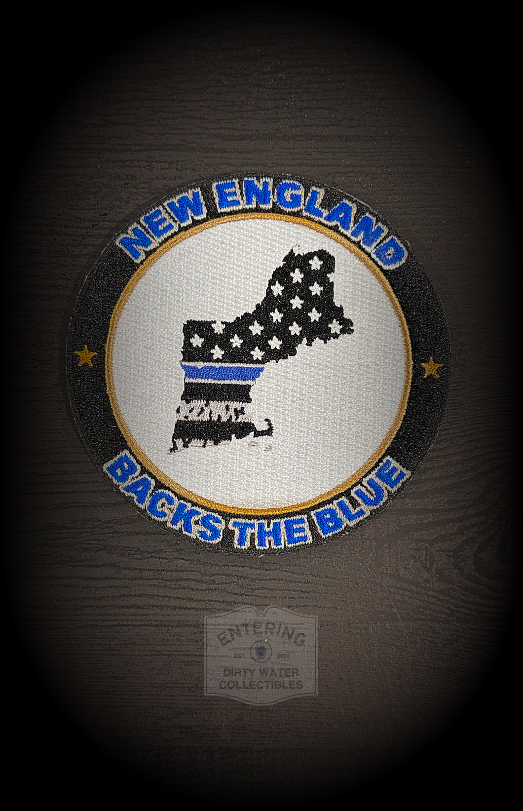 NEBTB Embroidered Hook and Loop Patch