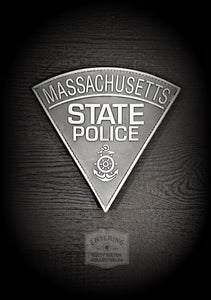 Massachusetts State Police Marine Unit PVC patch (subdued)