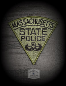 Massachusetts State Police Bomb Team patch (Traditional)
