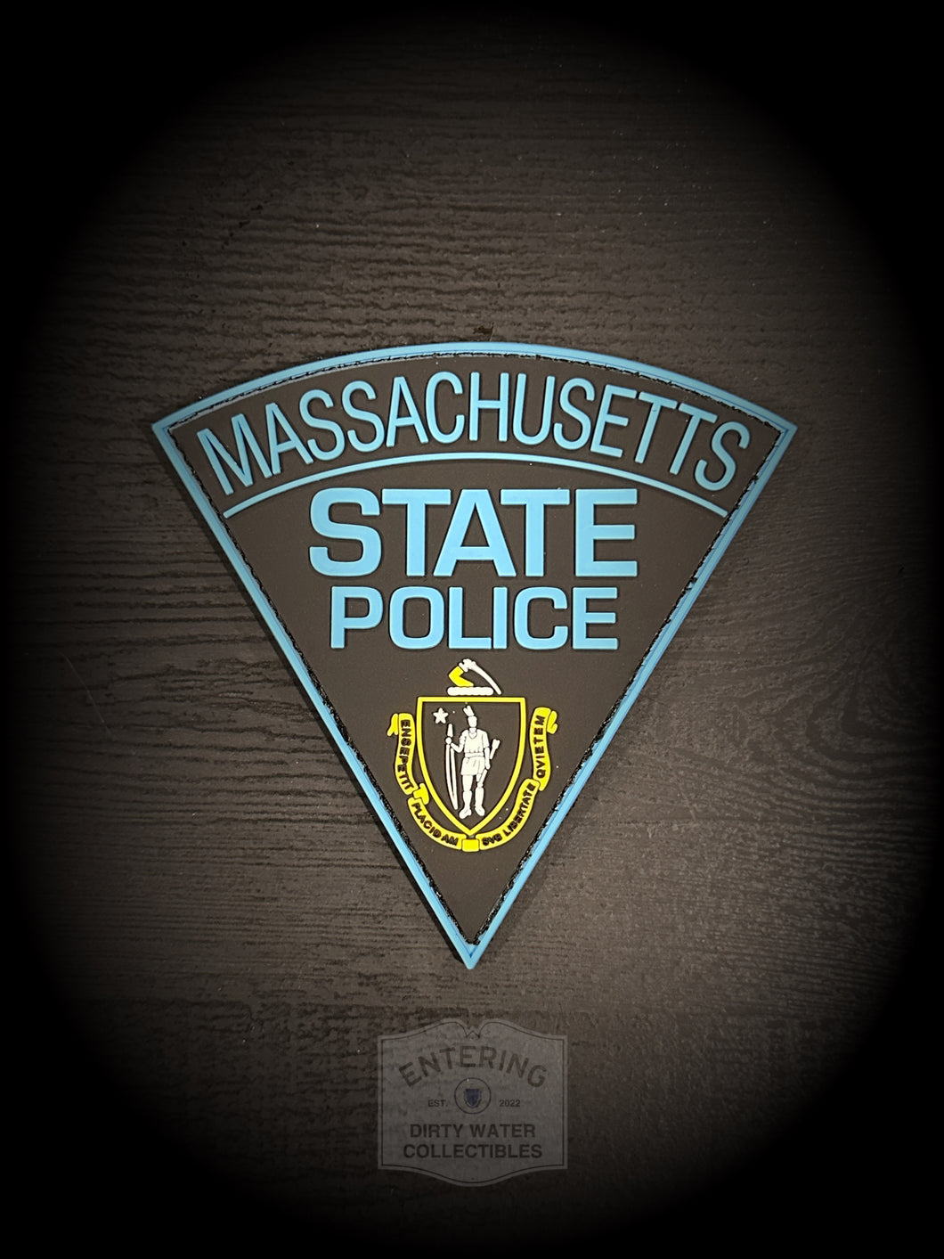 Massachusetts State Police Traditional PVC patch