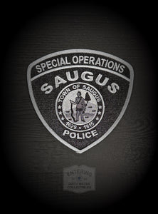 Saugus MA Police Embroidered Special Operations Patch