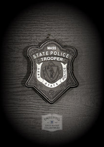 Massachusetts State Police Subdued Trooper Badge (Authorized Only)