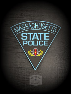 Massachusetts State Police BOMB Team PVC patch (RETRO)